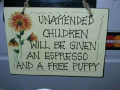 unattended children